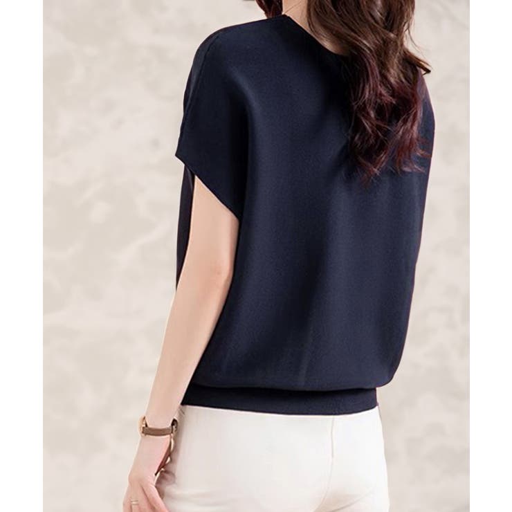 フレンチスリーブ ニットソー 体型カバー | SUNSHINE CLOSET | 詳細画像27 