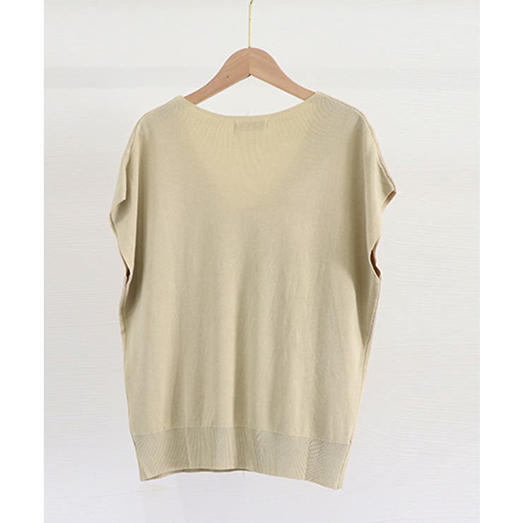 フレンチスリーブ ニットソー 体型カバー | SUNSHINE CLOSET | 詳細画像33 