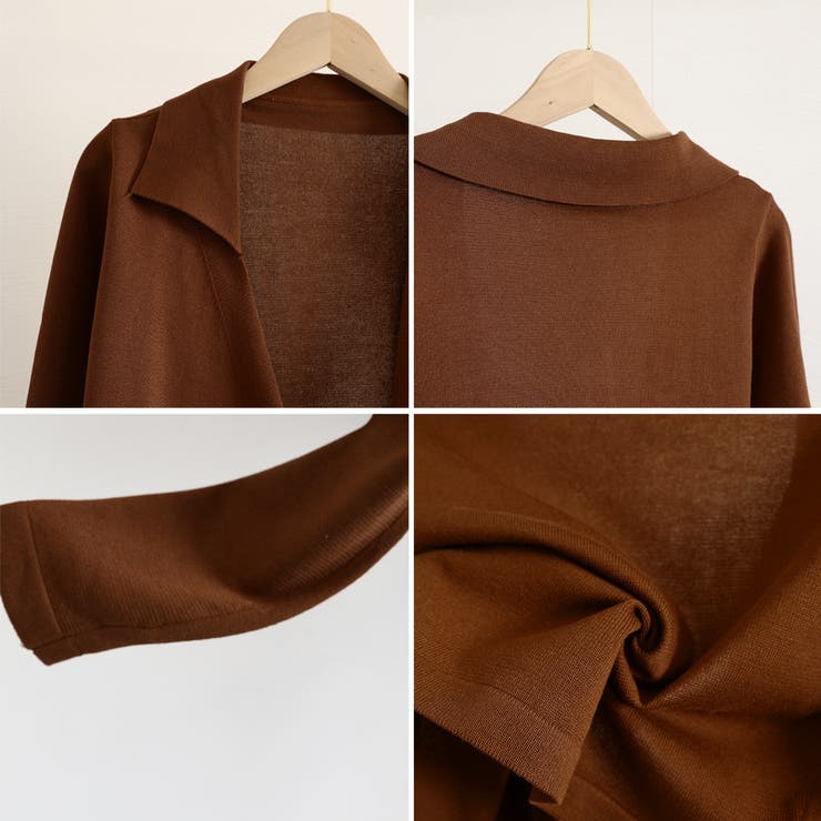 カシュクールニット 着やせトップス 韓国 | SUNSHINE CLOSET | 詳細画像4 