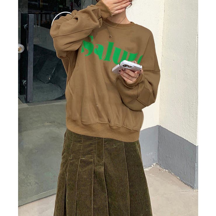 英字ロゴトレーナー裏起毛スウェット韓国風 | SUNSHINE CLOSET | 詳細画像12 