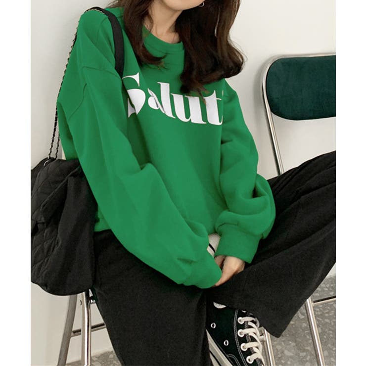 英字ロゴトレーナー裏起毛スウェット韓国風 | SUNSHINE CLOSET | 詳細画像17 