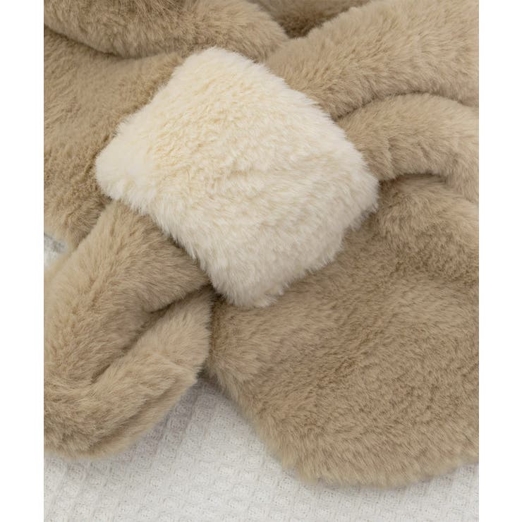 くまみみ帽子 マフラー付きファー帽子暖か | SUNSHINE CLOSET | 詳細画像14 