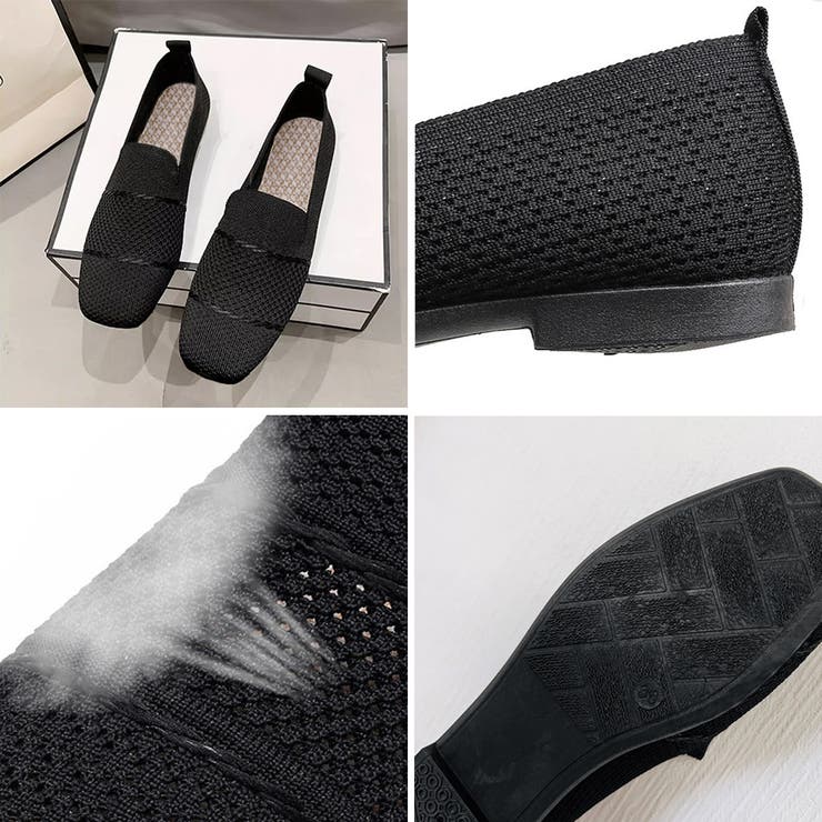 ローファーメッシュパンプス 韓国シューズ | SUNSHINE CLOSET | 詳細画像4 