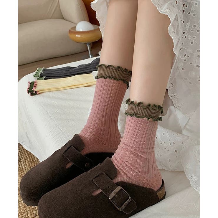 ダブルフリルソックス6足組 リブソックス | SUNSHINE CLOSET | 詳細画像11 