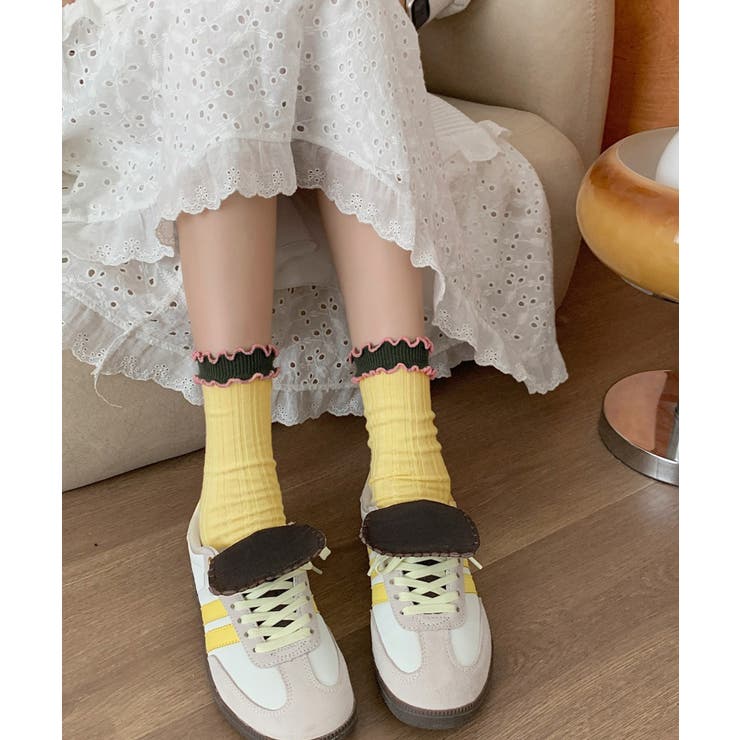 ダブルフリルソックス6足組 リブソックス | SUNSHINE CLOSET | 詳細画像13 