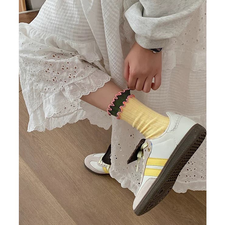 ダブルフリルソックス6足組 リブソックス | SUNSHINE CLOSET | 詳細画像15 