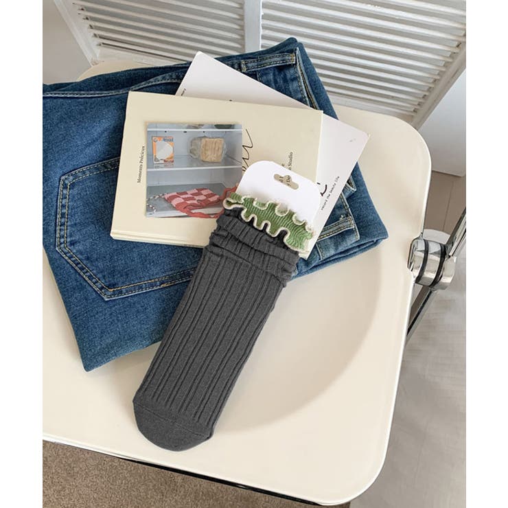 ダブルフリルソックス6足組 リブソックス | SUNSHINE CLOSET | 詳細画像23 