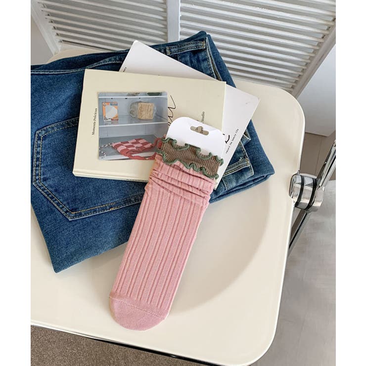 ダブルフリルソックス6足組 リブソックス | SUNSHINE CLOSET | 詳細画像25 