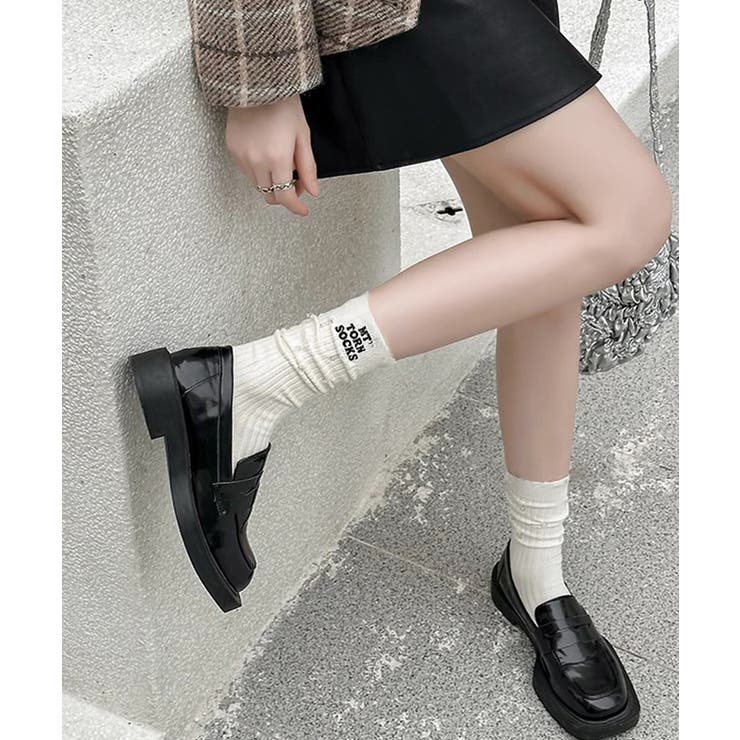 靴下セット韓国風サイドロゴソックス4足組 | SUNSHINE CLOSET | 詳細画像10 