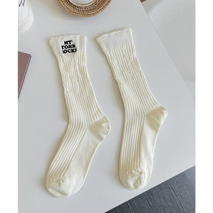 靴下セット韓国風サイドロゴソックス4足組 | SUNSHINE CLOSET | 詳細画像21 