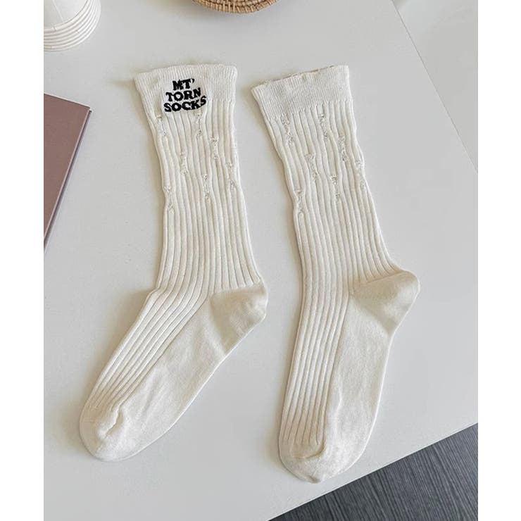 靴下セット韓国風サイドロゴソックス4足組 | SUNSHINE CLOSET | 詳細画像22 