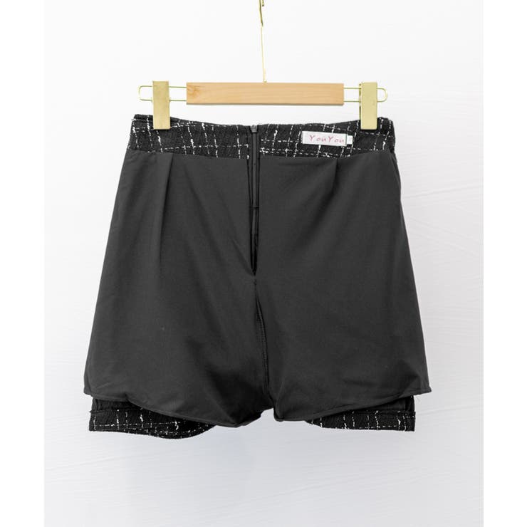 ツイード風スカート 韓国ミニスカート美脚 | SUNSHINE CLOSET | 詳細画像15 