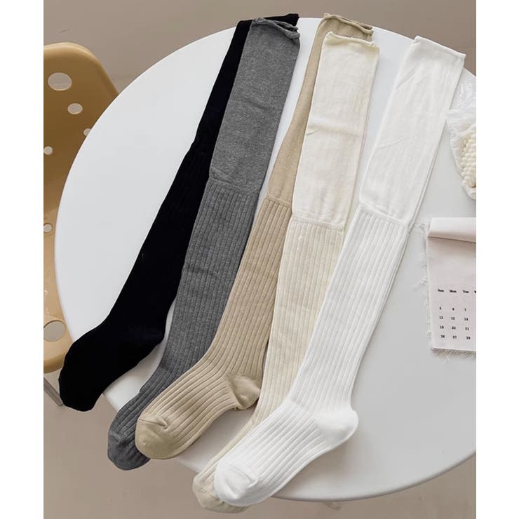 ニーハイソックス 韓国 ルーズソックス | SUNSHINE CLOSET | 詳細画像14 