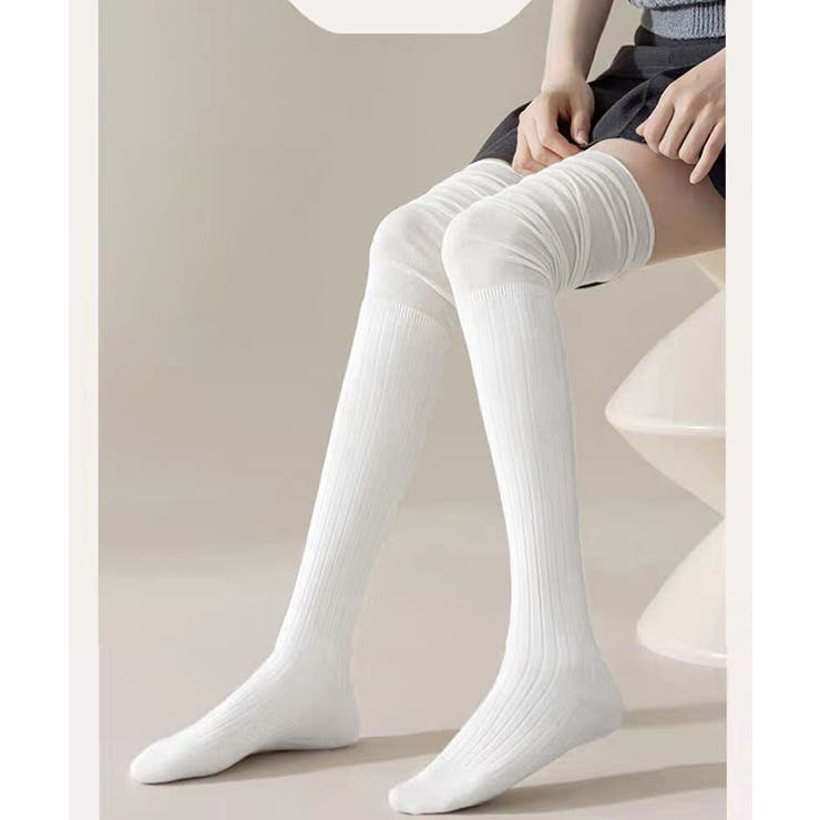 ニーハイソックス 韓国 ルーズソックス | SUNSHINE CLOSET | 詳細画像4 