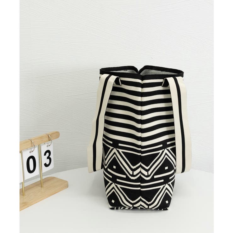 トートバッグ ニット編みバッグ 韓国風鞄 | SUNSHINE CLOSET | 詳細画像26 