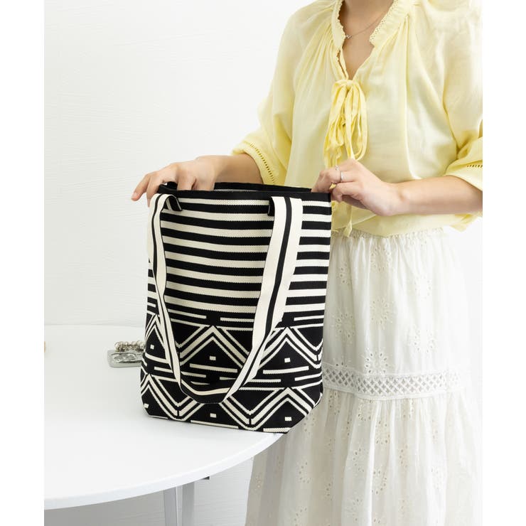 トートバッグ ニット編みバッグ 韓国風鞄 | SUNSHINE CLOSET | 詳細画像8 