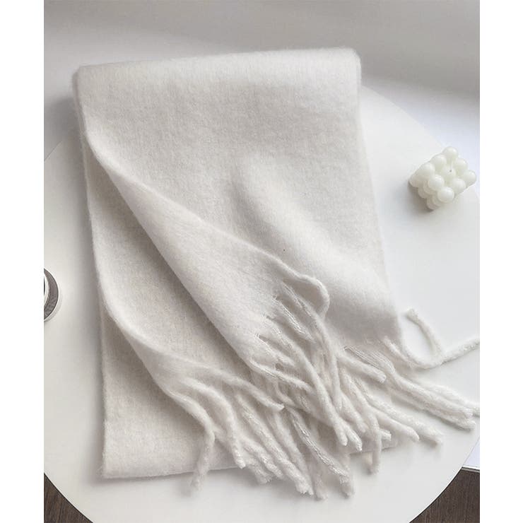 ボリューム ワイドマフラーフリンジ 無地 | SUNSHINE CLOSET | 詳細画像11 