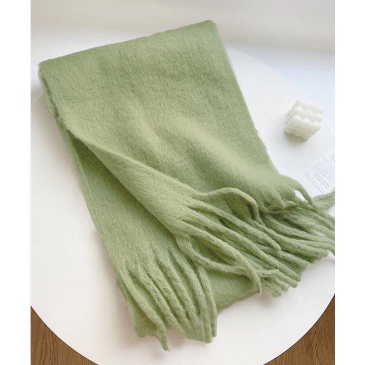 ボリューム ワイドマフラーフリンジ 無地 | SUNSHINE CLOSET | 詳細画像16 