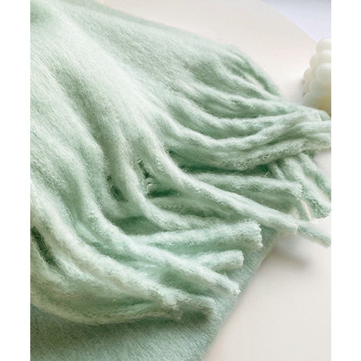 ボリューム ワイドマフラーフリンジ 無地 | SUNSHINE CLOSET | 詳細画像17 