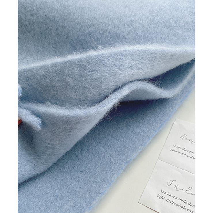 ボリューム ワイドマフラーフリンジ 無地 | SUNSHINE CLOSET | 詳細画像18 