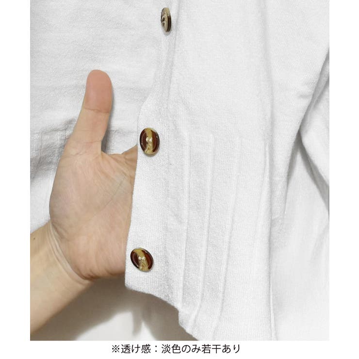 ショート丈 ニットカーディガン春アウター | SUNSHINE CLOSET | 詳細画像7 