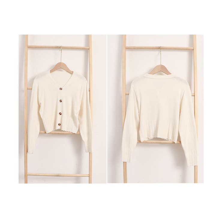 ショート丈 ニットカーディガン春アウター | SUNSHINE CLOSET | 詳細画像8 