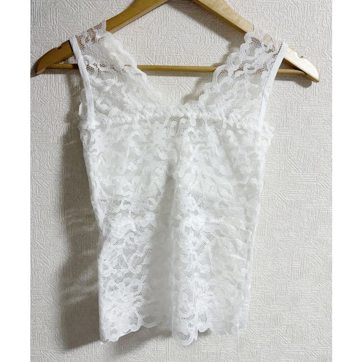 総レースタンクトップインナー カップ付き | SUNSHINE CLOSET | 詳細画像11 