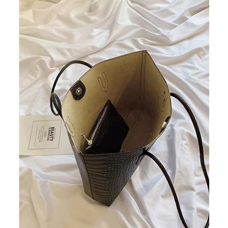 クロコ型押し トートバッグ 2点セット | SUNSHINE CLOSET | 詳細画像14 