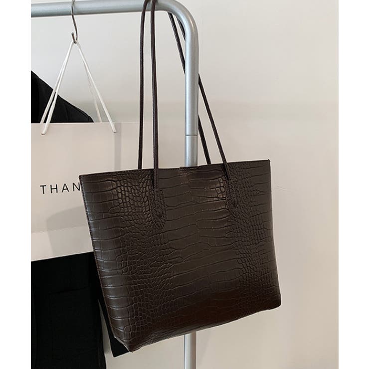 クロコ型押し トートバッグ 2点セット | SUNSHINE CLOSET | 詳細画像17 