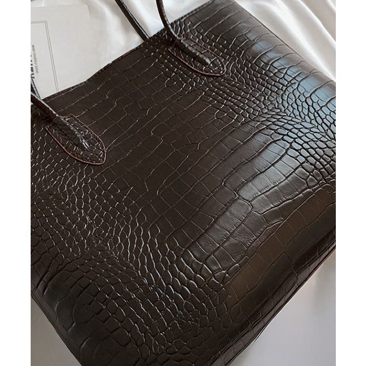クロコ型押し トートバッグ 2点セット | SUNSHINE CLOSET | 詳細画像18 