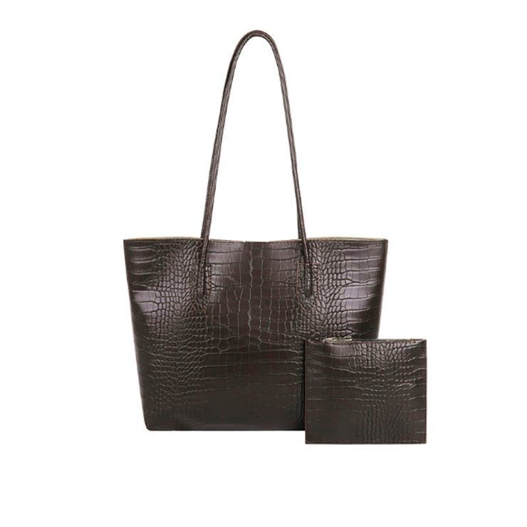 クロコ型押し トートバッグ 2点セット | SUNSHINE CLOSET | 詳細画像19 