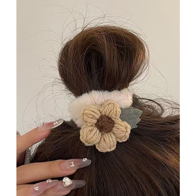 花モチーフ ヘアゴム レディース 秋冬 | SUNSHINE CLOSET | 詳細画像2 