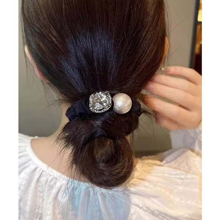 ビジュー付き ヘアゴム レディース 上品 | SUNSHINE CLOSET | 詳細画像1 