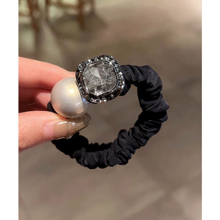 ビジュー付き ヘアゴム レディース 上品 | SUNSHINE CLOSET | 詳細画像4 