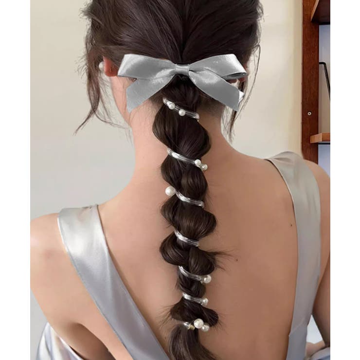 リボン コイルポニー 簡単 コイルアップ | SUNSHINE CLOSET | 詳細画像2 