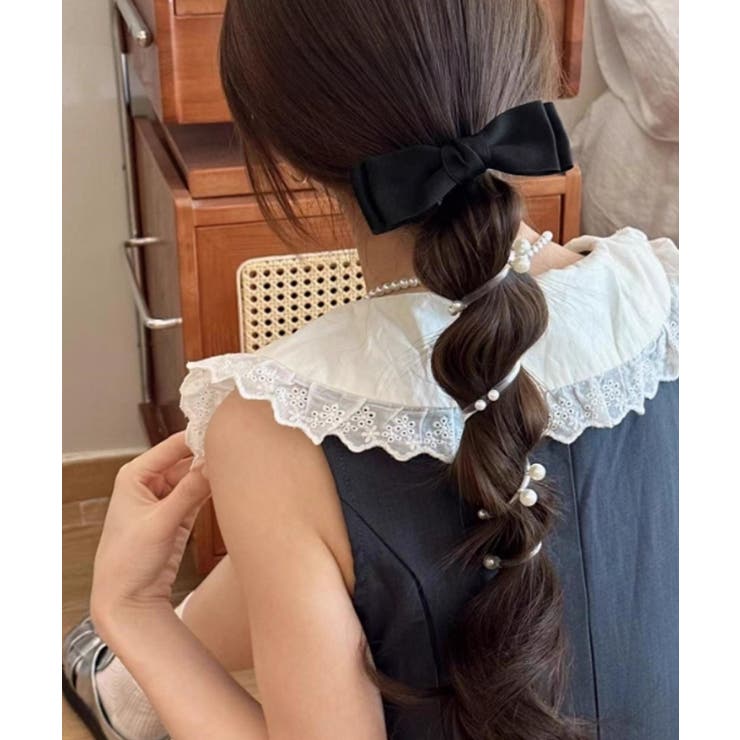 リボン コイルポニー 簡単 コイルアップ | SUNSHINE CLOSET | 詳細画像5 