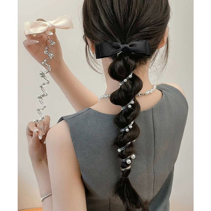 リボン コイルポニー 簡単 コイルアップ | SUNSHINE CLOSET | 詳細画像7 