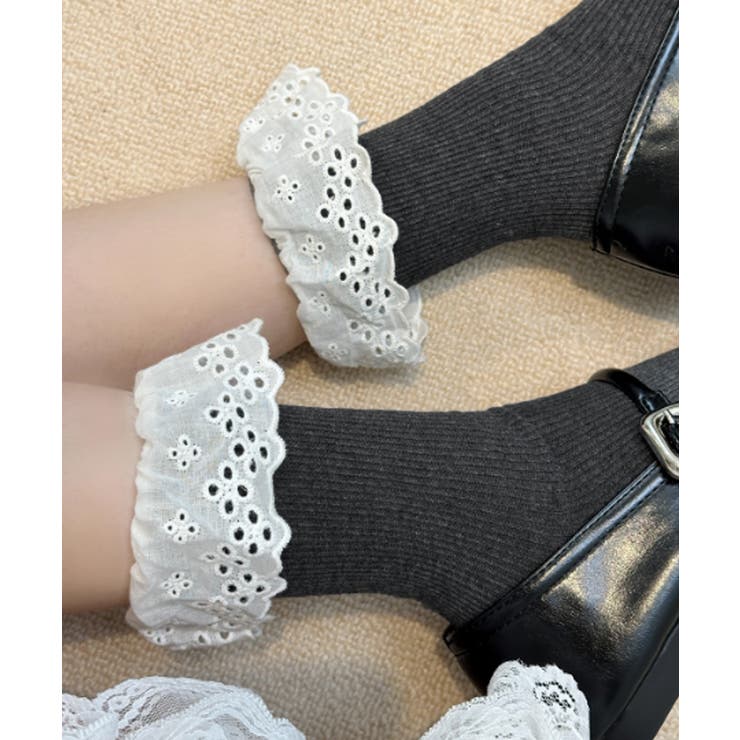レース付き ソックス レディース 靴下 | SUNSHINE CLOSET | 詳細画像15 