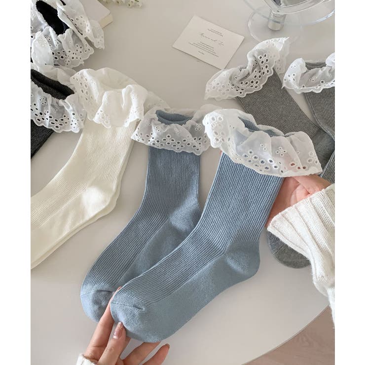 レース付き ソックス レディース 靴下 | SUNSHINE CLOSET | 詳細画像21 