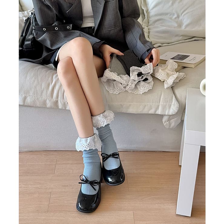 レース付き ソックス レディース 靴下 | SUNSHINE CLOSET | 詳細画像6 