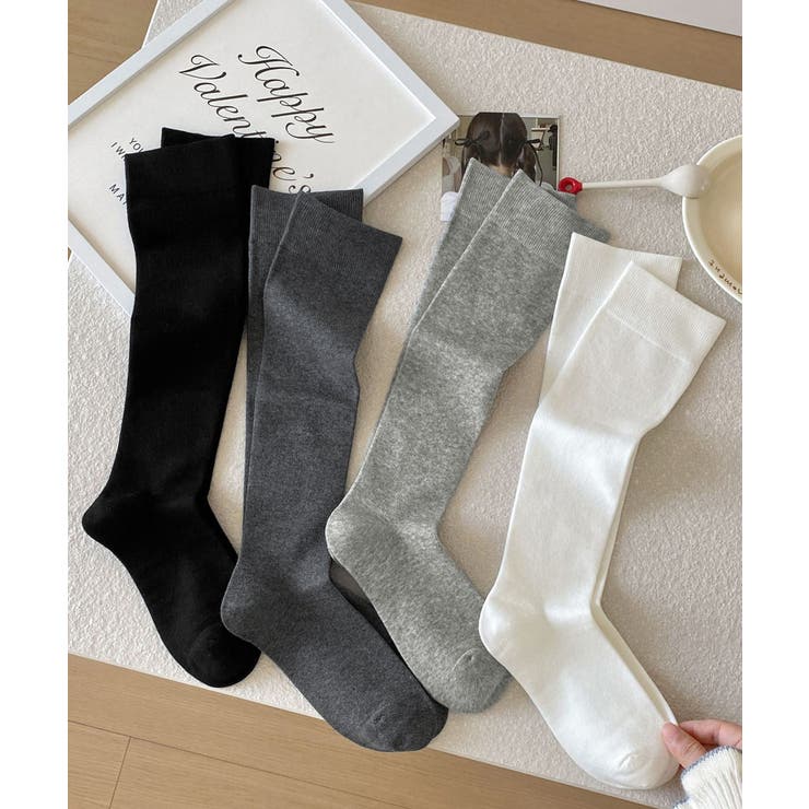 ハイソックス レディース ロングソックス | SUNSHINE CLOSET | 詳細画像17 
