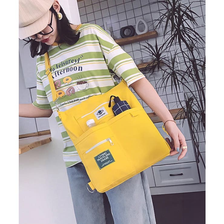 キャンバス トートバッグ 3way 軽量 | SUNSHINE CLOSET | 詳細画像1 