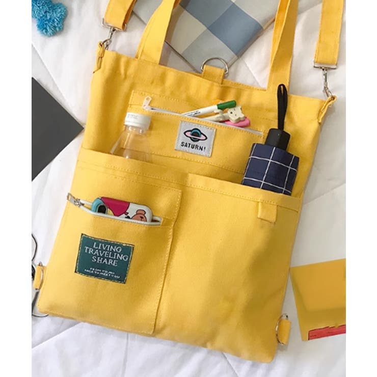 キャンバス トートバッグ 3way 軽量 | SUNSHINE CLOSET | 詳細画像11 