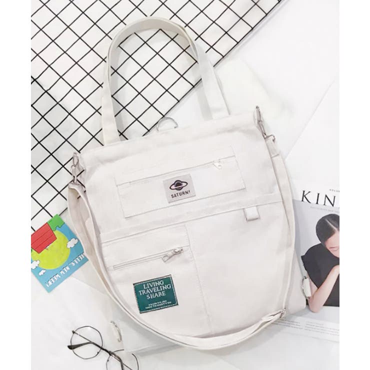 キャンバス トートバッグ 3way 軽量 | SUNSHINE CLOSET | 詳細画像9 