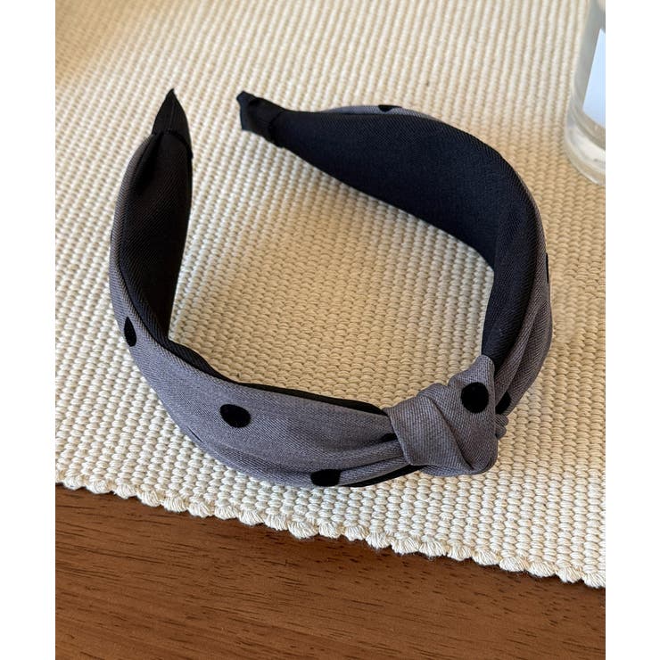 ドット柄 ねじり ワイドカチューシャ小顔 | SUNSHINE CLOSET | 詳細画像11 