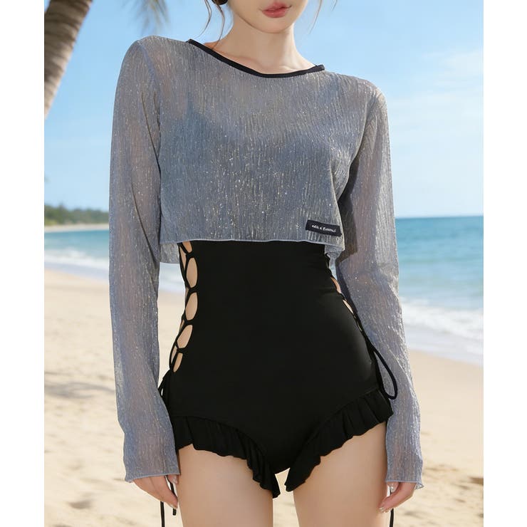 レディース ラッシュガード付き 水着セットアップ | SUNSHINE CLOSET | 詳細画像11 