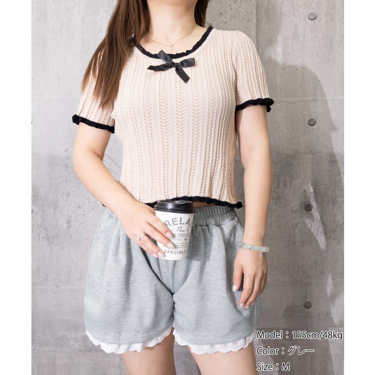 大人可愛い フレア 短パンツ | SUNSHINE CLOSET | 詳細画像12 