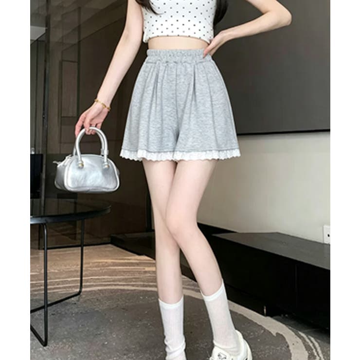 大人可愛い フレア 短パンツ | SUNSHINE CLOSET | 詳細画像3 