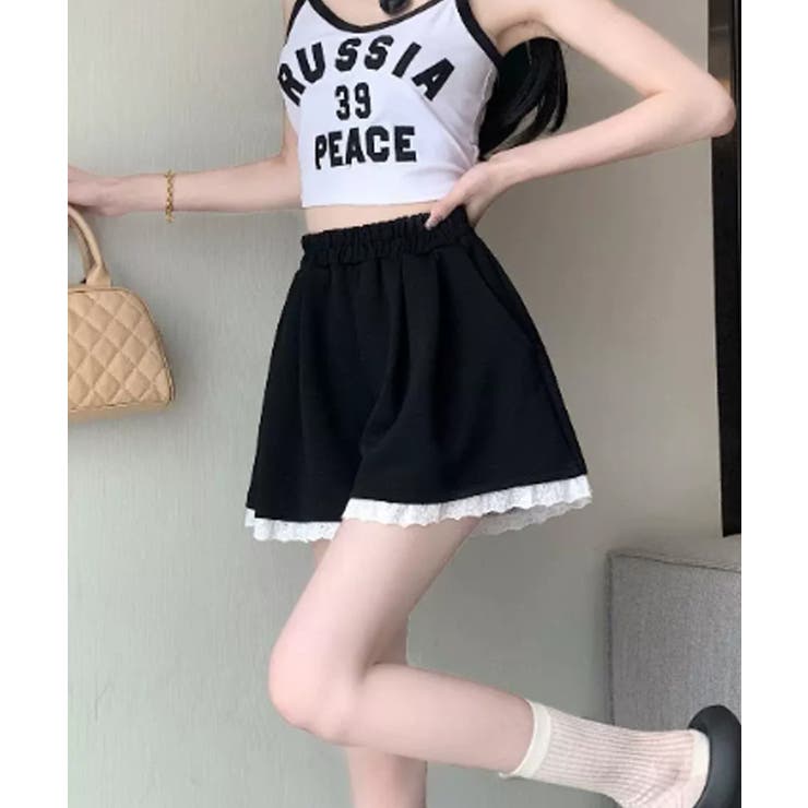 大人可愛い フレア 短パンツ | SUNSHINE CLOSET | 詳細画像6 