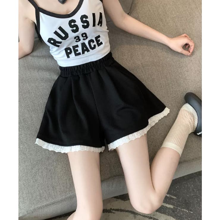 大人可愛い フレア 短パンツ | SUNSHINE CLOSET | 詳細画像7 